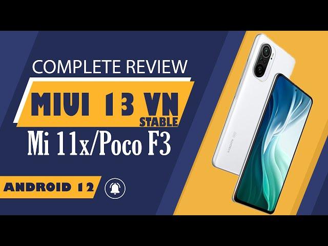 MIUI 13 Stable Vn Edition for Mi 11x/Poco F3 Review | iOS Launcher, Better Performance | English