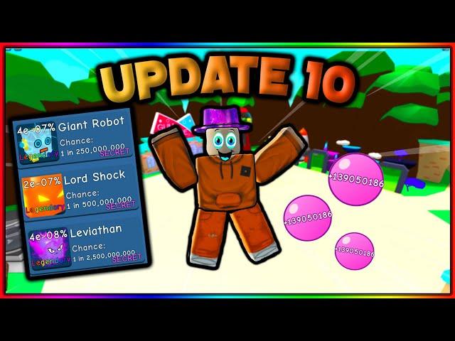 UPDATE 10 IS OUT! New Egg, LOTS OF SECRETS and MORE...