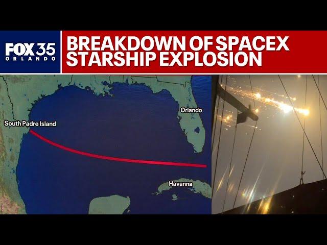 Live: SpaceX Starship test ends in explosion off Florida's coast