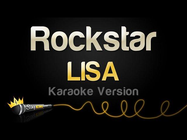 LISA - Rockstar (Karaoke Version)