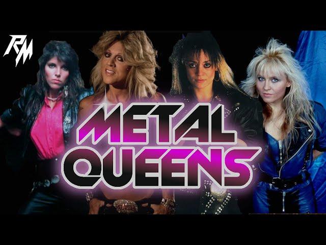 METAL QUEENS: 15 Female Fronted Heavy Metal Bands That You Need to Hear. (Warlock, Chastain, etc)