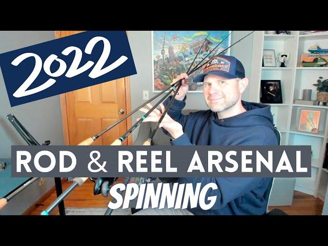 HIGH END BASS Rod & Reel Arsenal!! My 2022 Spinng rod lineup!