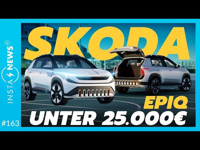 VW ID.2 vs. Skoda Epiq: Das 25.000 € Duell! Wer wird gewinnen? | E-Auto News 163