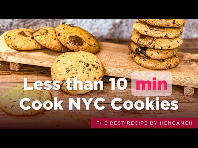 NYC cookies Recipe | The Best New York Chocolate Chips Cookies