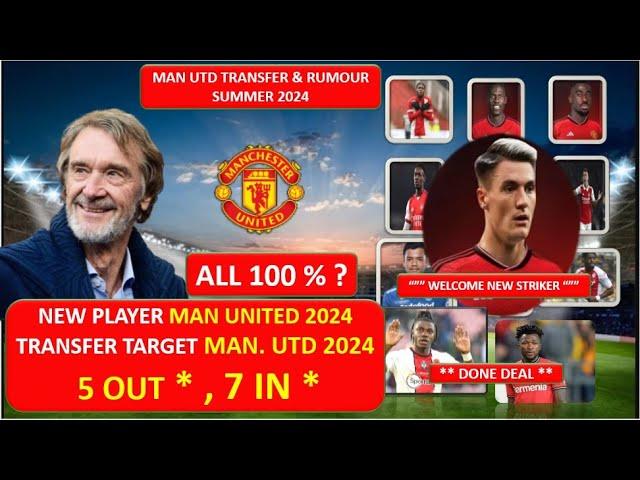 Manchester United Transfer News - Latest Targets, Signings & Rumours - Man united Transfer News 2024