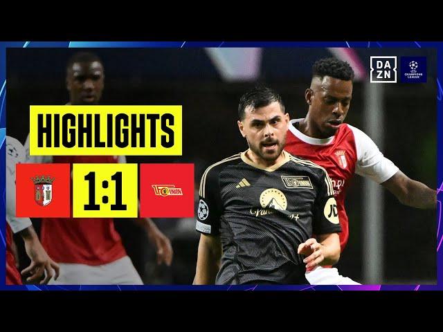 SC Braga - Union Berlin | UEFA Champions League | DAZN Highlights