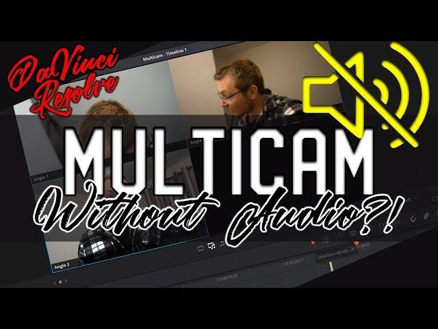 Multicam Editing and Sync WITHOUT Audio in DaVinci Resolve