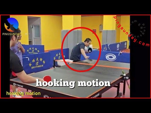 Why the hook serve is the most effective in table tennis?