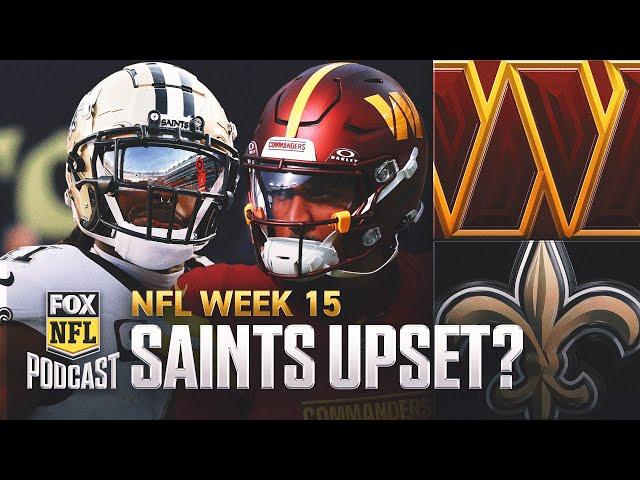 Can Jayden Daniels, Washington Commanders avoid an UPSET vs. New Orleans Saints? | NFL on FOX Pod