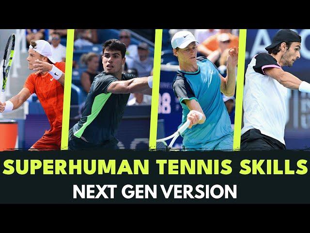 Superhuman Tennis Skills: Part 3 | Next Gen Version 