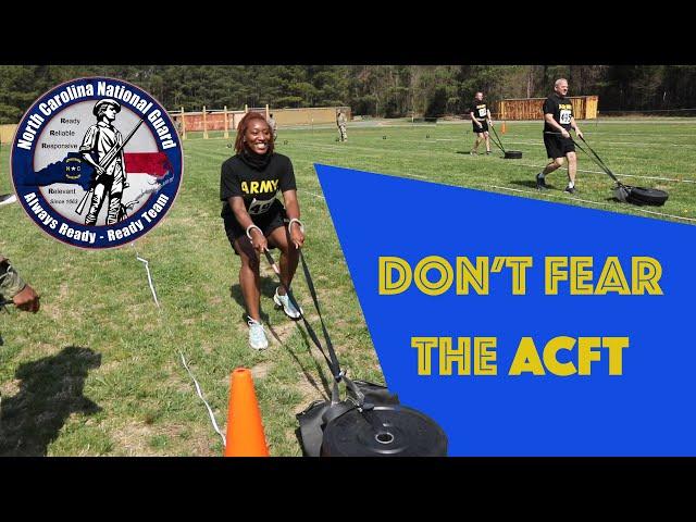 North Carolina National Guard Army Combat Fitness Test April 4, 2021