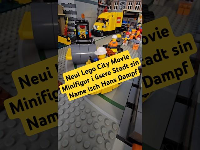 De Moler molt: Neui Lego City Movie Minifigur i üsere Stadt sin Name isch Hans Dampf