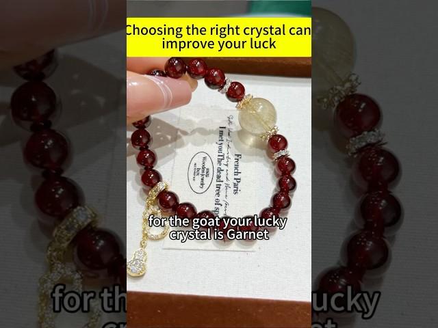 Choosing the right crystal can improve your luck #fengshui #energy #crystals #lucky