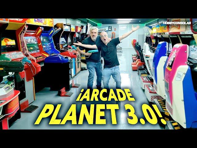 ARCADE PLANET 3.0 ha NACIDO. ¡El salón recreativo más GRANDE de Europa en El tío Bruno!