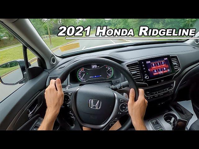 2021 Honda Ridgeline AWD Sport with HPD Package - V6 VTEC Truck (POV Binaural Audio)