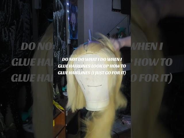 Luka cosplay wig Tutorial (Alien Stage) - #alienstage #lukaalienstage #alienstagecosplay #cosplay