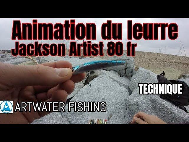 Animation leurre Jackson Artist 80 fr. ARTWATER FISHING PACA