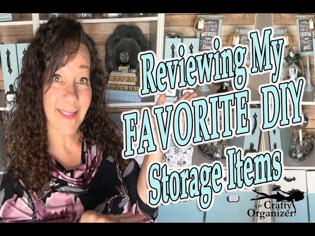 Reviewing my FAVORITE DIY Storage Items