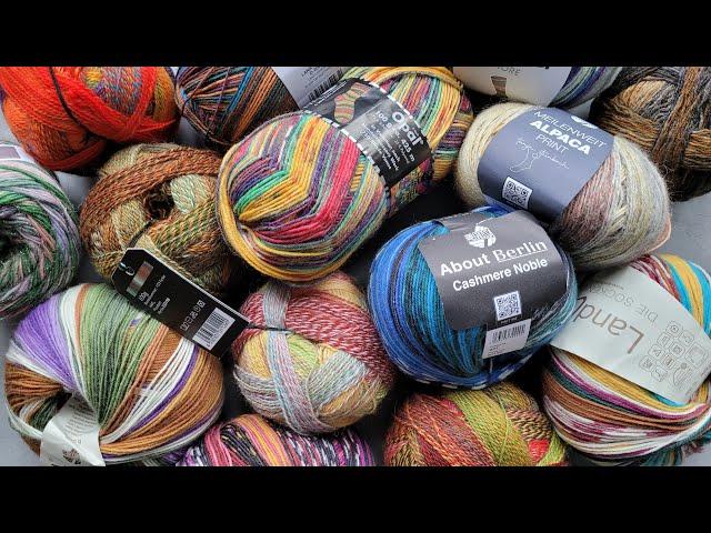 Новая носочная пряжа: Schoppel, Opal, Lana Grossa, Lang Yarns