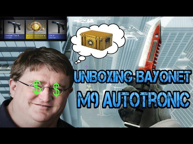 UNBOXING AUTOTRONIC M9 BAYONET | Gamma Case