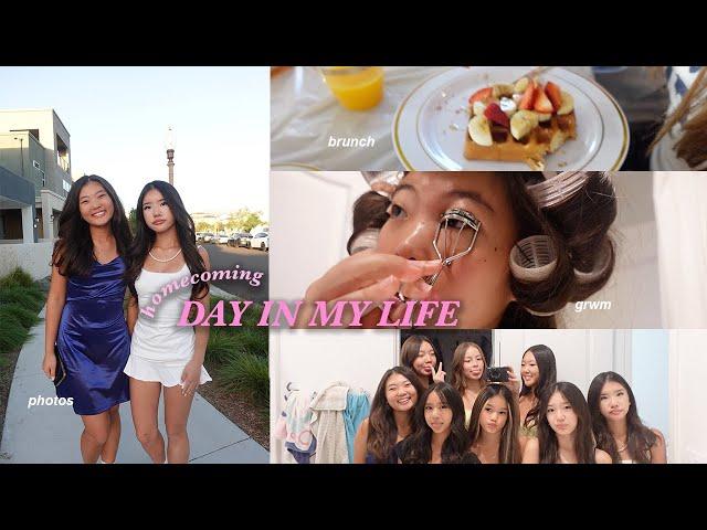 FRESHMAN HOCO DAY IN MY LIFE | homecoming dance, grwm, skincare