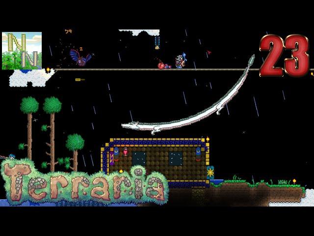 Terraria 1.3 (Эксперт)Виверна, Полёт, Первые Крылья! 23