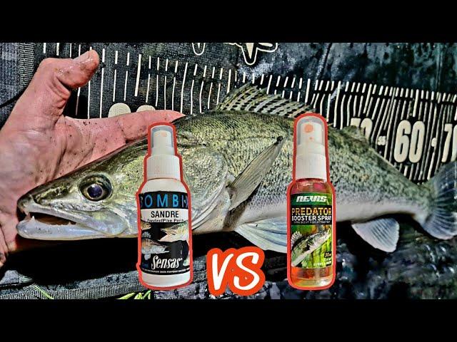 Lov na Rybku/Lov Zubáča/Candáta na filet/Sensas Bombix Sandre VS Nevis Predator Booster Spray