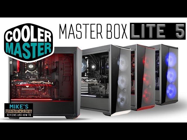 Coolermaster Master Box 5 Lite PC Chassis Unboxing