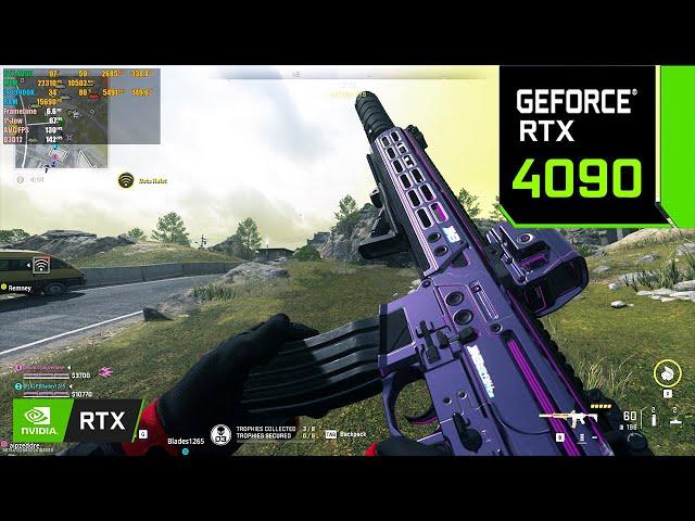 Call of Duty : Warzone 2 | RTX 4090 24GB ( 4K Maximum Settings DLSS OFF )