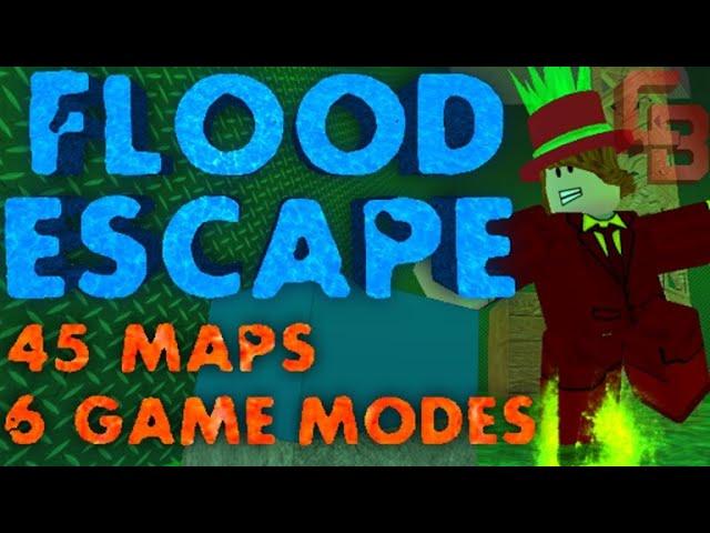 Roblox Flood Escape Побег От Наводнения