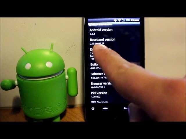 How to Update baseband radios on the Droid Incredible from Hboot with S OFF