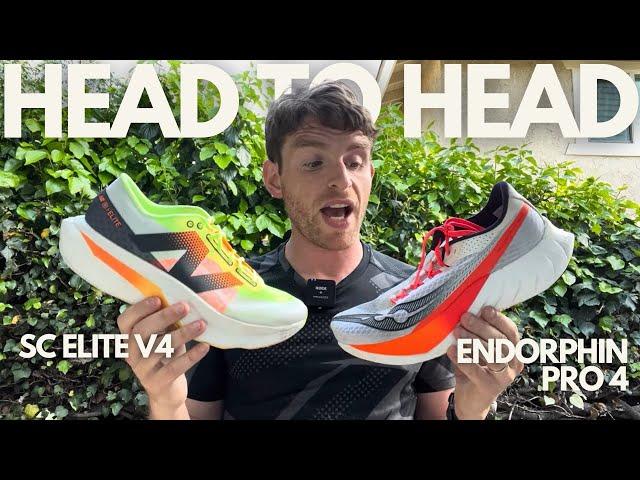 Saucony Endorphin Pro 4 vs. New Balance SC Elite v4 | The Best Super Shoe for Beginners in 2024?