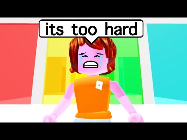 Roblox hardest obby ever!!!