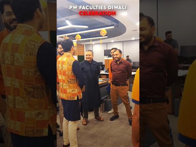 PW DIWALI CELEBRATION#physicswallah #jeewallah #shorts #pw