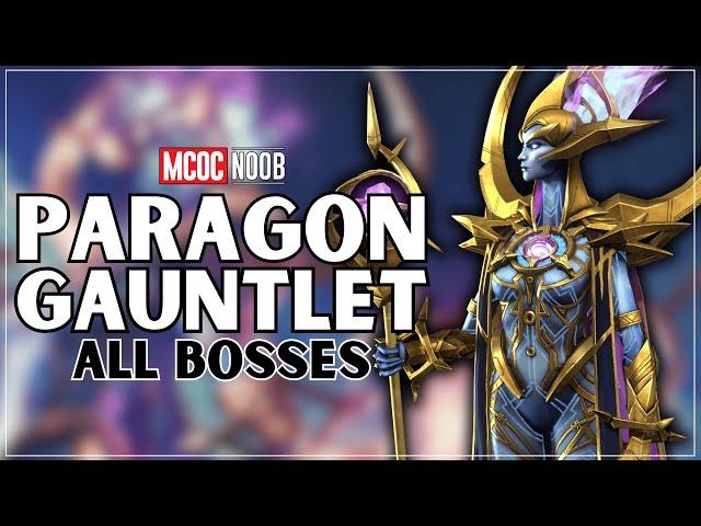 Paragon Gauntlet - All Bosses - Walkthrough - Dec 2024 - MCOC - Isophene