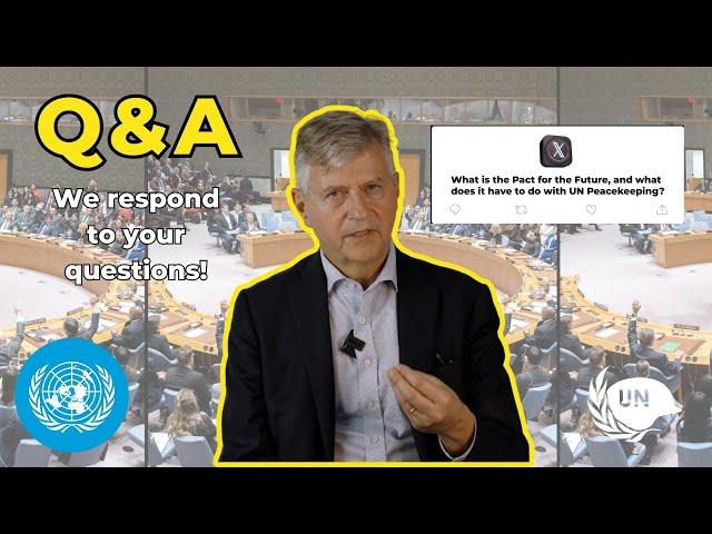 What is the Pact For the Future and what does it have to do with UN Peacekeeping? | Q&A