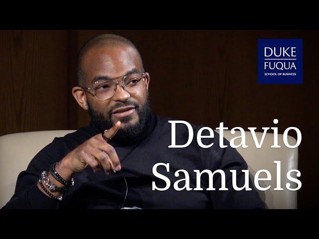 Distinguished Speakers Series: Detavio Samuels, REVOLT