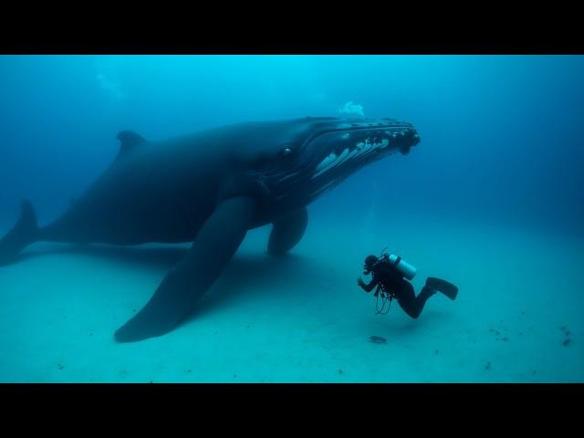 40-TON WHALE WOULDN'T LET GO of the diver... The reason left everyone in TEARS!