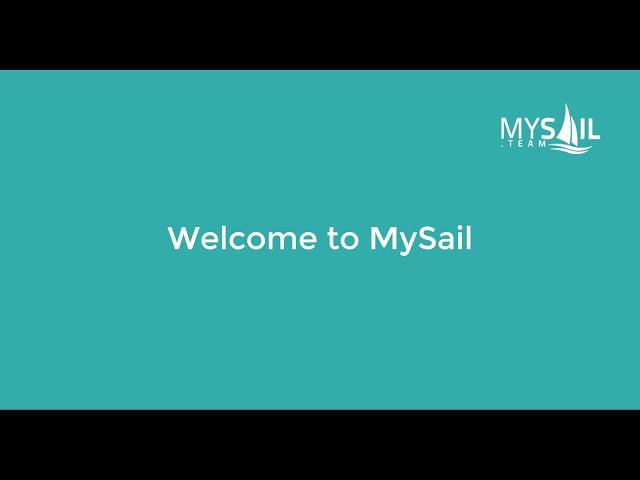 Welcome to MySail - Introduction for Yacht Owners