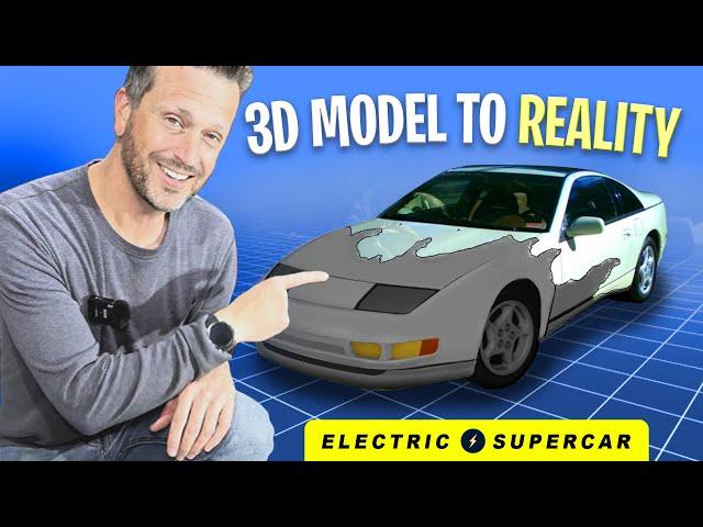 3D Scanning the Nissan - How to 3D scan using the 3DMakerPro Moose