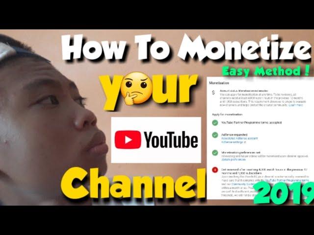 How to Monetize your YouTube Channel (2019) | Tutorial (Easy Method) | Tagalog |