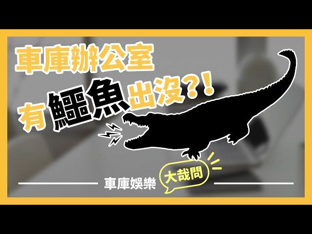 【車庫大哉問】車庫娛樂的辦公室有一隻鱷魚？！來面試的人第一個問題都不是問薪水！