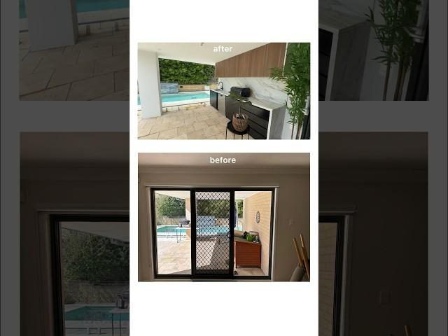 ALFRESCO TURNED INTO FUNCTIONAL BBQ AREA | Sydney | renovation project | before and after #alfresco