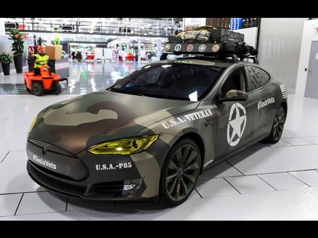 Tesla P85 Model S Veterans Project #TeslaVets