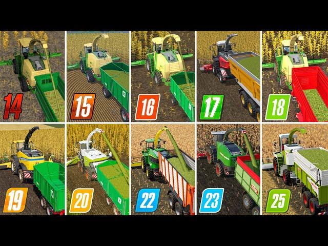 Fs14 vs Fs15 vs Fs16 vs Fs17 vs Fs18 vs Fs19 vs Fs20 vs Fs22 vs Fs23 vs Fs25 | Chaff | Timelapse |