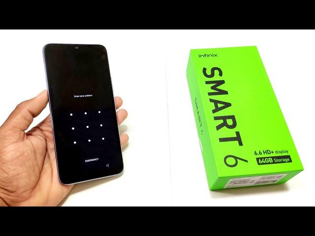 Infinix Smart 6 Hard Reset | Infinix (X6511E) Pattern Unlock