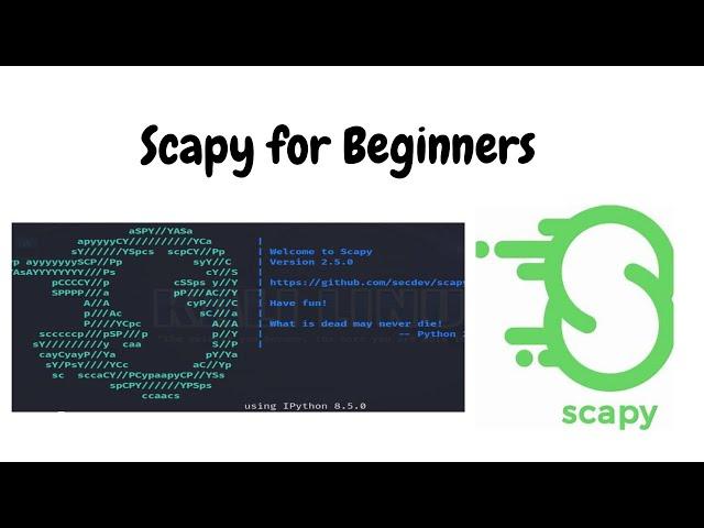 Scapy for Beginners | How to create a Packet using Scapy