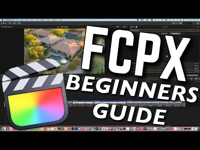 Final Cut Pro X Tutorial 2022 // THE ULTIMATE 30 MINUTE GUIDE!!