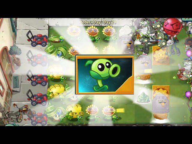 Pvz 2 11.9.1 - New Plants Mini Peashooter Gameplay Max Power Up in Plants vs Zombies 2