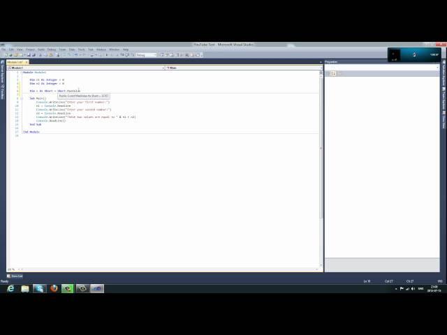 Visual Basic Tutorial #2 - Comments & Variables